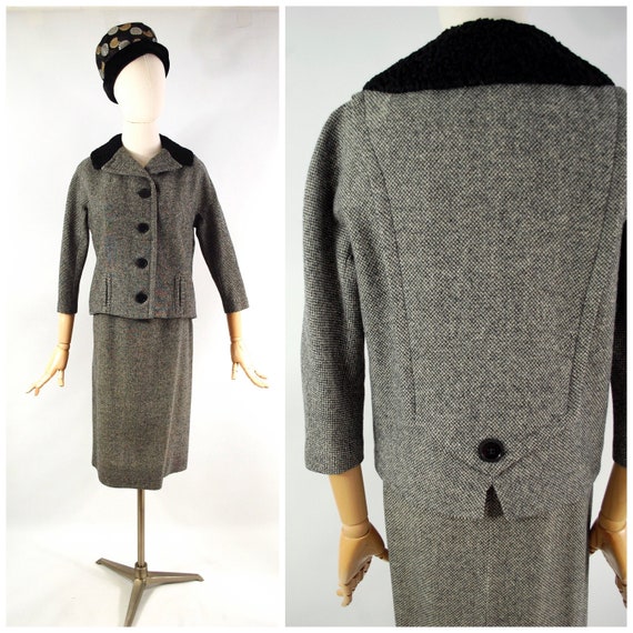 Jackie O Pink Tweed 2 Piece Suit Dress W/jacket Jackie Kennedy