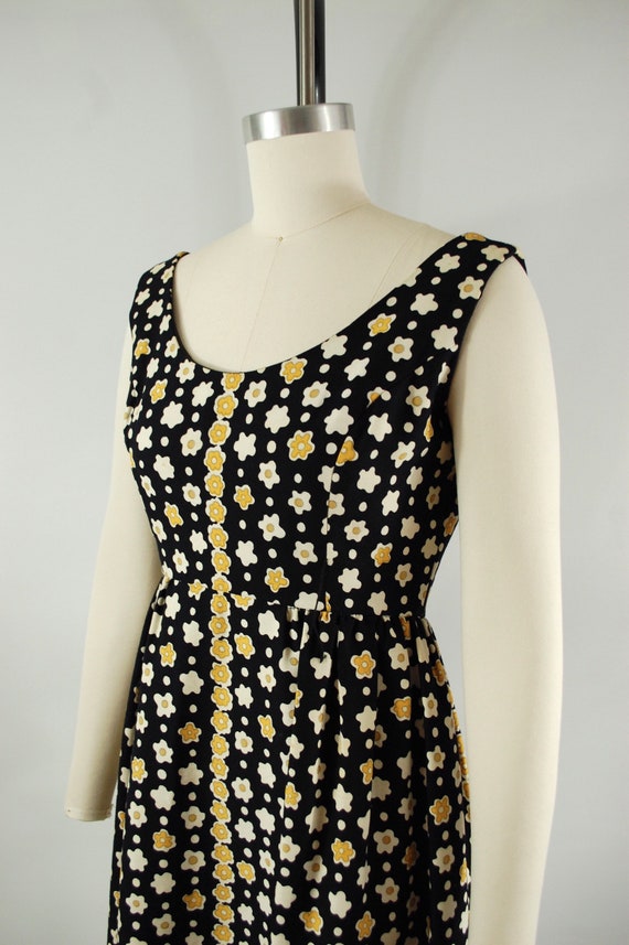 Late 1960s Victor Costa Maxi Dress / 34 bust / Su… - image 6