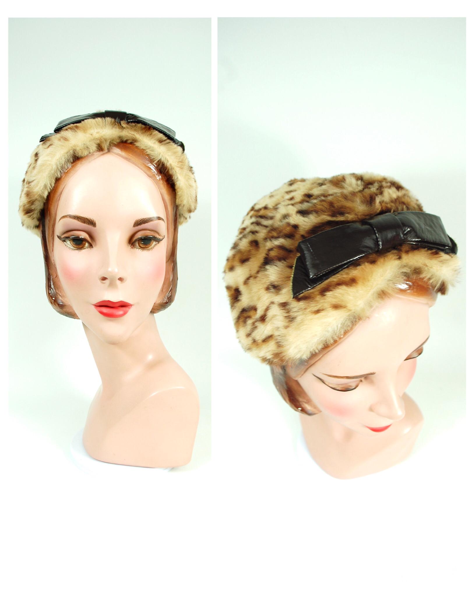 Leopard Cloche Hat - Etsy display picture 2