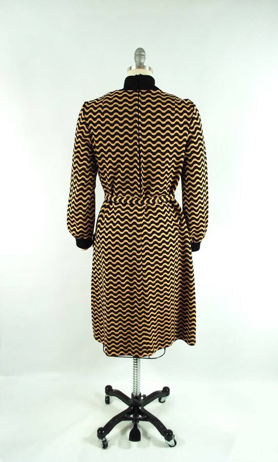 1960s 1970s Katja Of Sweden Knit Dress / 40 Bust … - image 6