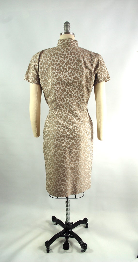 31 waist 1950s Cheongsam Dress / 40 Bust / Early … - image 6
