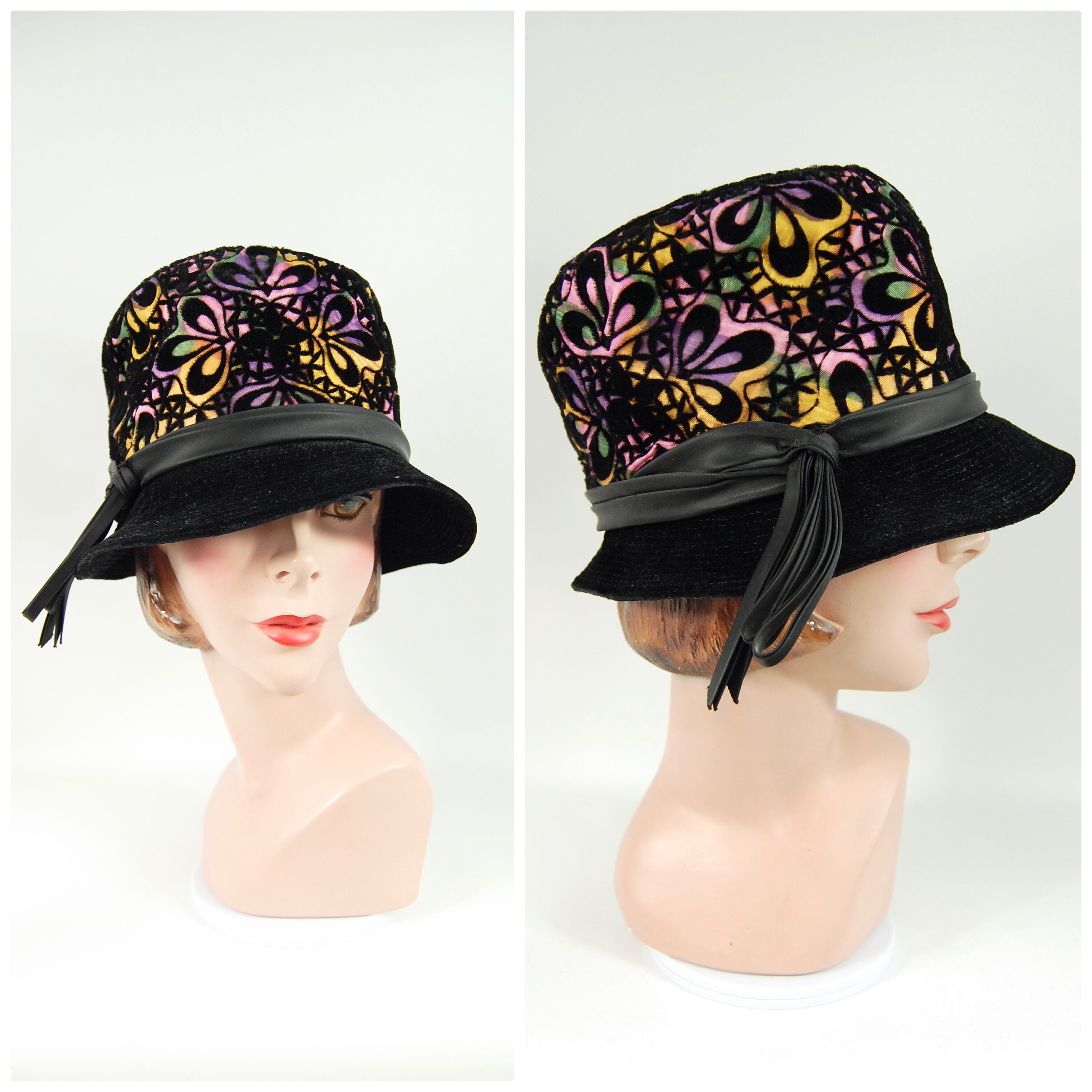 60s Psychedelic Hat - Etsy display picture 2