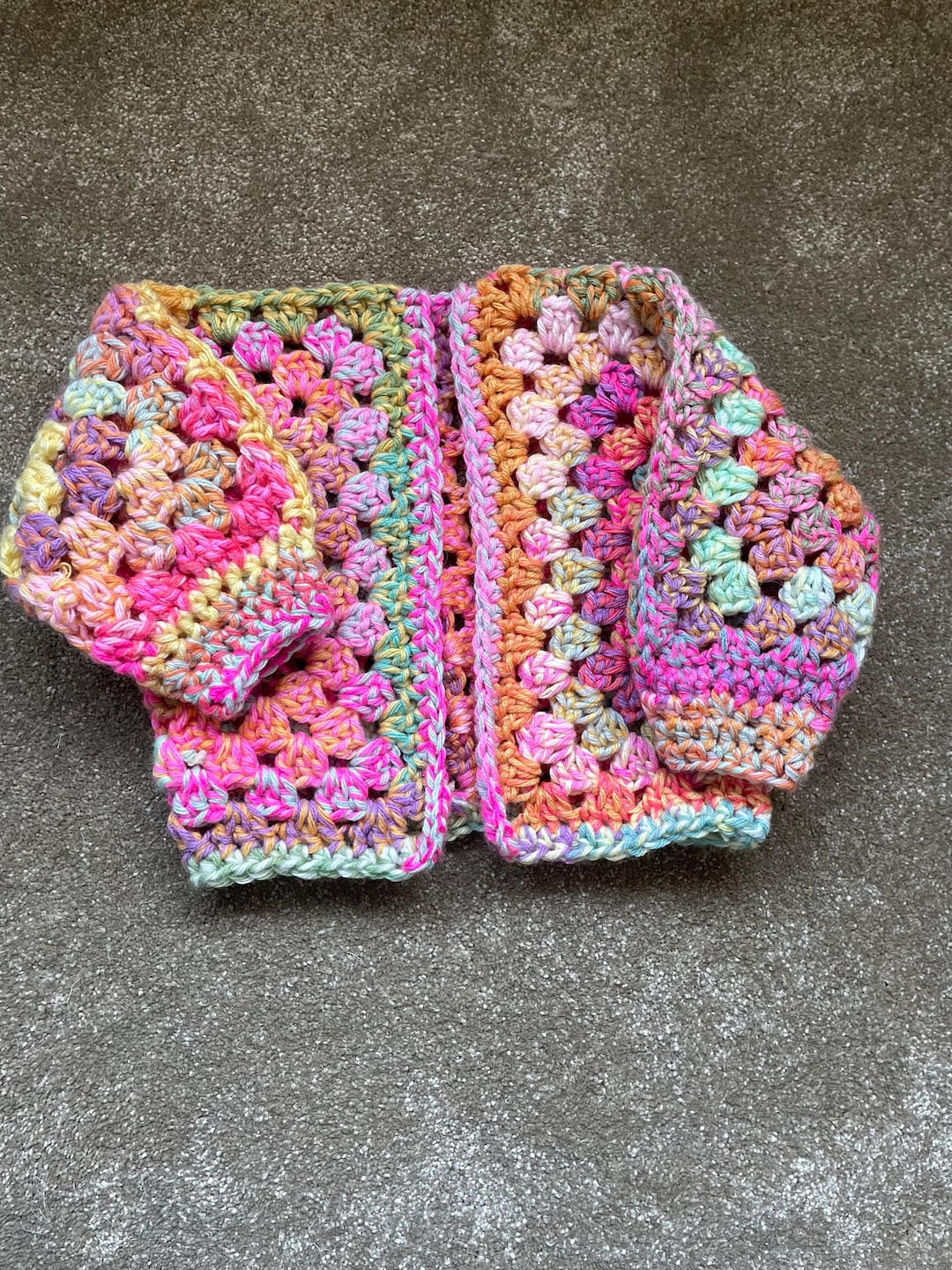 Crochet Baby Granny Hexagon Cardigan Pattern Child Hexagon