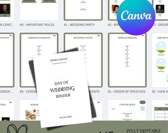 Day of Wedding Binder