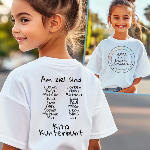  Foto zu Kindergarten abschluss t shirt - Etsy.de 