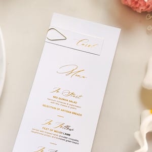 Spersonalizowane menu na wesele - spersonalizowane menu papierowe, menu weselne, dekoracje stołów weselnych, menu premium, menu drukowane folią, menu z kartą miejsc