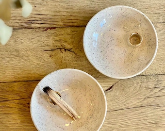 Ceramic Palo Santo Sticks Holder Sage Smudge Holder Incense Holder