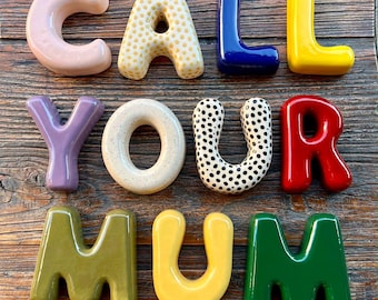 Ceramic Back To Scholl Gifts - Ceramic Call Your Mom