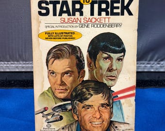 Letters to Star Trek by Susan Sackett - 1st edition 1977 fully photo illustrated