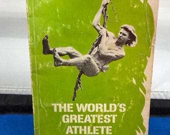 The World’s Greatest Athlete 1974 fifth printing - Walt Disney Production - paperback illustrated with photos - starring Jan Michael Vincent