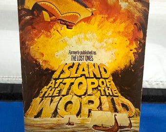 Island at the Top of the World by Ian Cameron - 1970 third paperback printing - Walt Disney movie edition