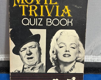 Movie Trivia Quiz Book 1982 paperback by Ventura Associates