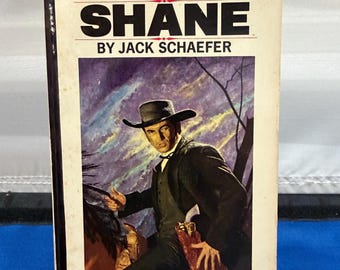 Shane by Jack Schaefer 1983 edition paperback western classic