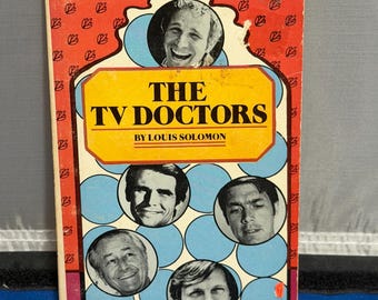 The TV Doctors by Louis Solomon 1st printing 1974 Scholastic paperback - photo illustrated