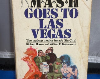 MASH goes to Las Vegas TV ties-in by Richard Hooker 1976 printing