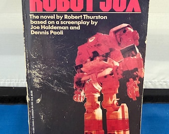Robot Jox novelization by Robert Thurston - 1989 first edition paperback