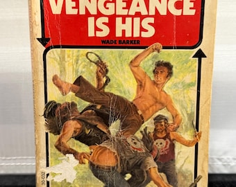 Ninja Master #1 Vengeance is His - 1st edition paperback 1981 by Wade Barker