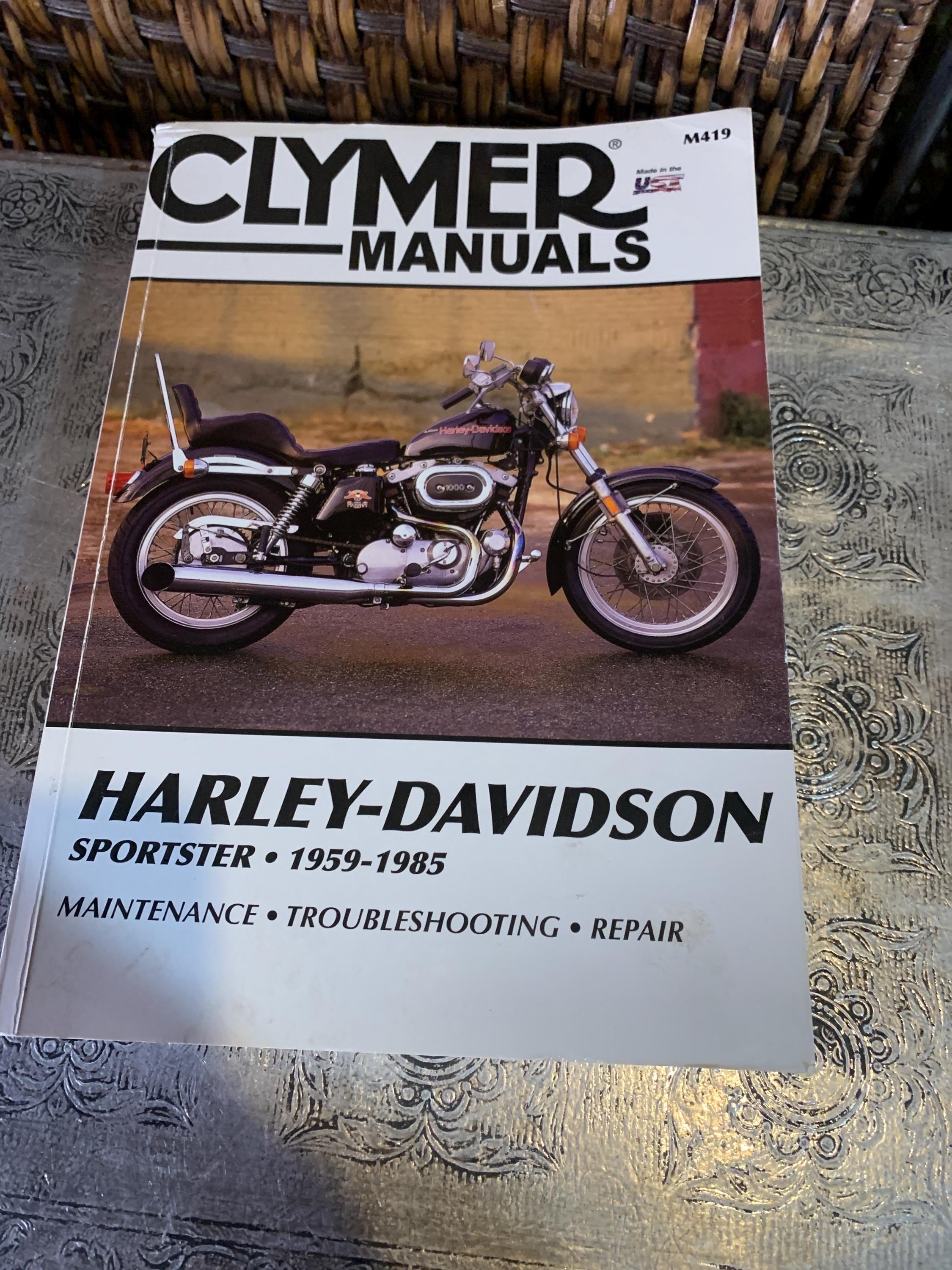 Harley Davidson Manual - Etsy