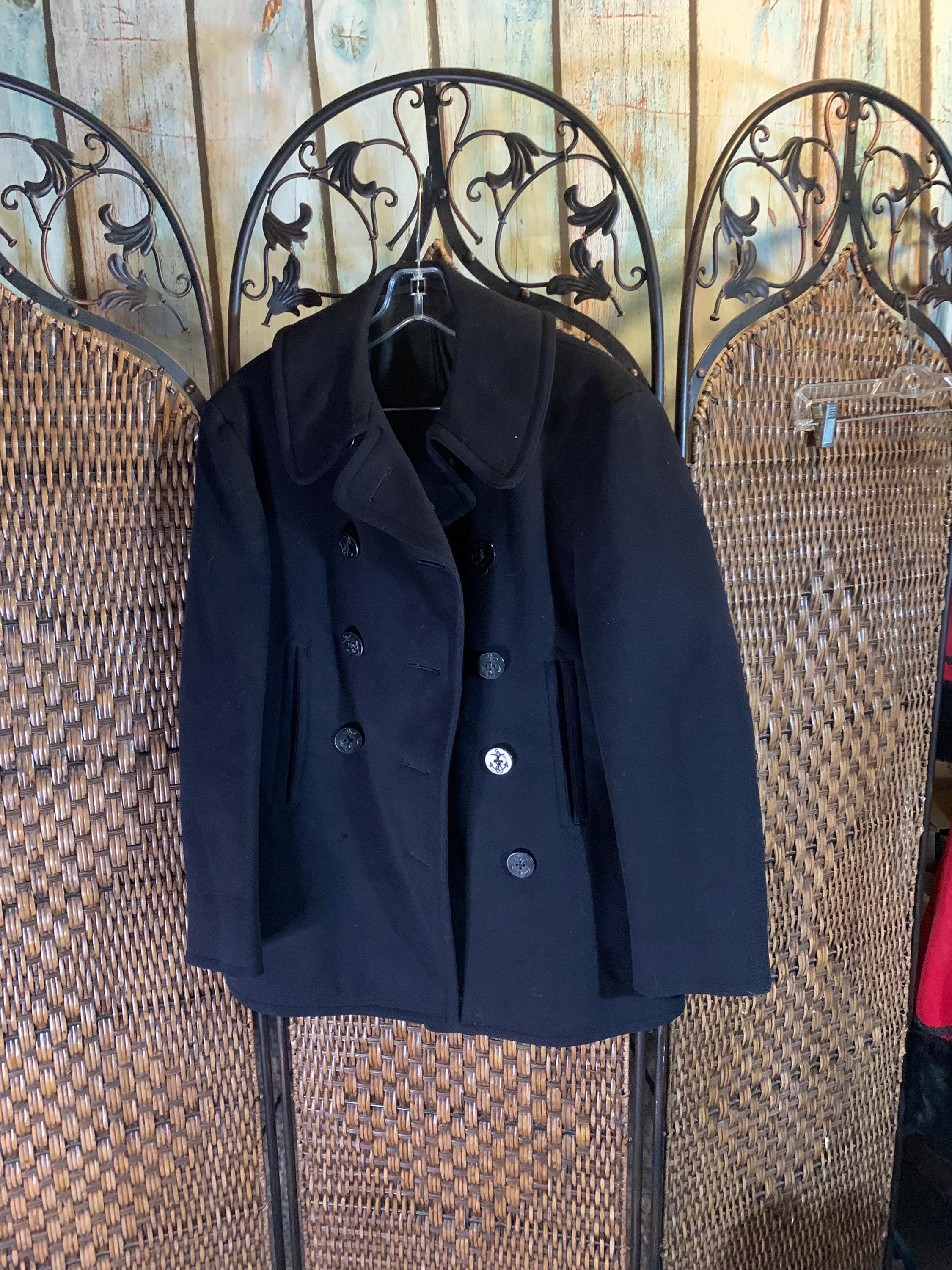 Naval Factory Peacoat - Etsy
