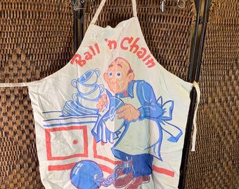 Vintage Ball & Chain Apron OS