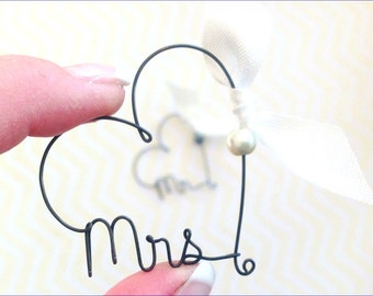 Unique Heart Shaped Personalized Wine Glass Charms, Personalized Wine tags for Mr and Mrs Mr and Mr Mrs and Mrs, Wine Charm Gift for Couples