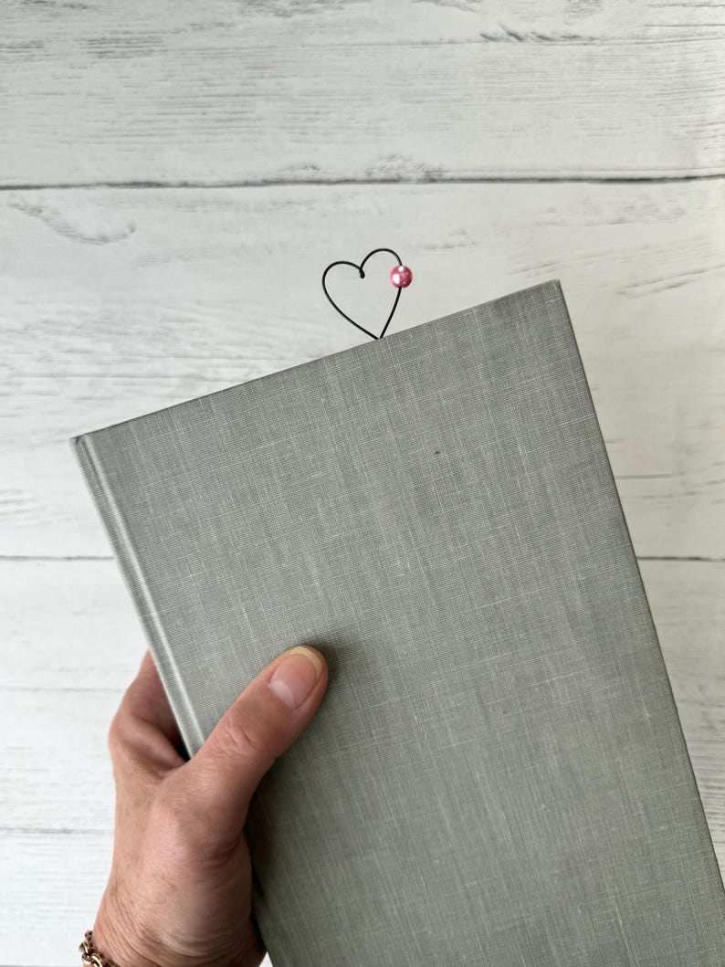 Personalisierte Wire Name Lesezeichen für Buchliebhaber Bild 11