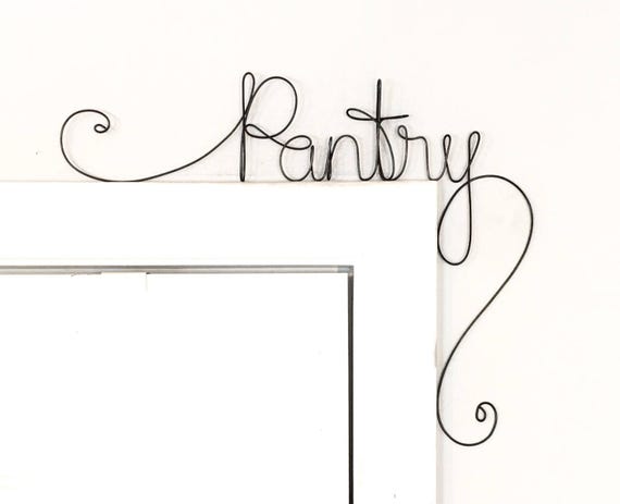 Unique Pantry Door Sign Unique Over The Door Pantry Wall Etsy