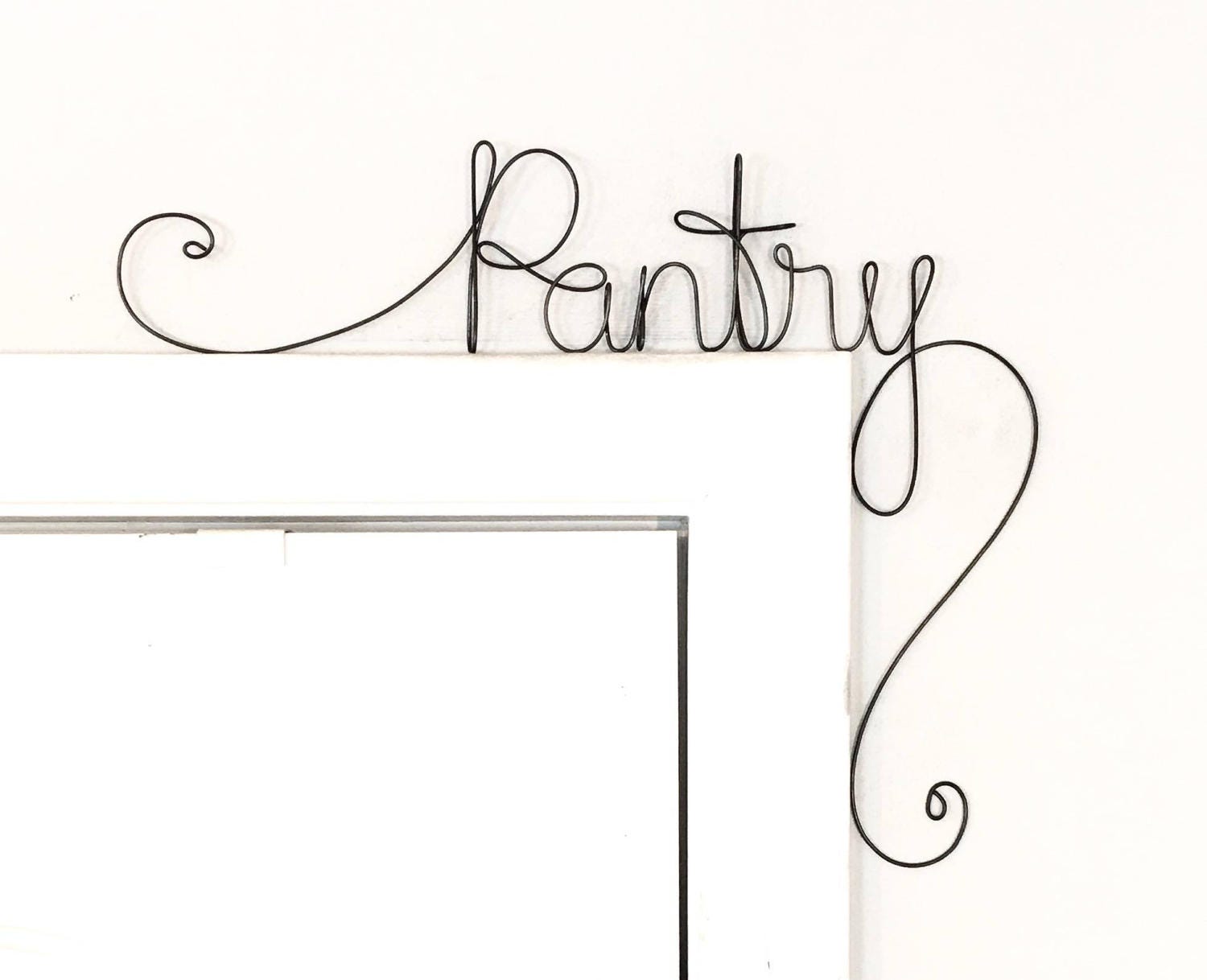 Unique Pantry Door Sign Unique Over The Door Pantry Wall Word