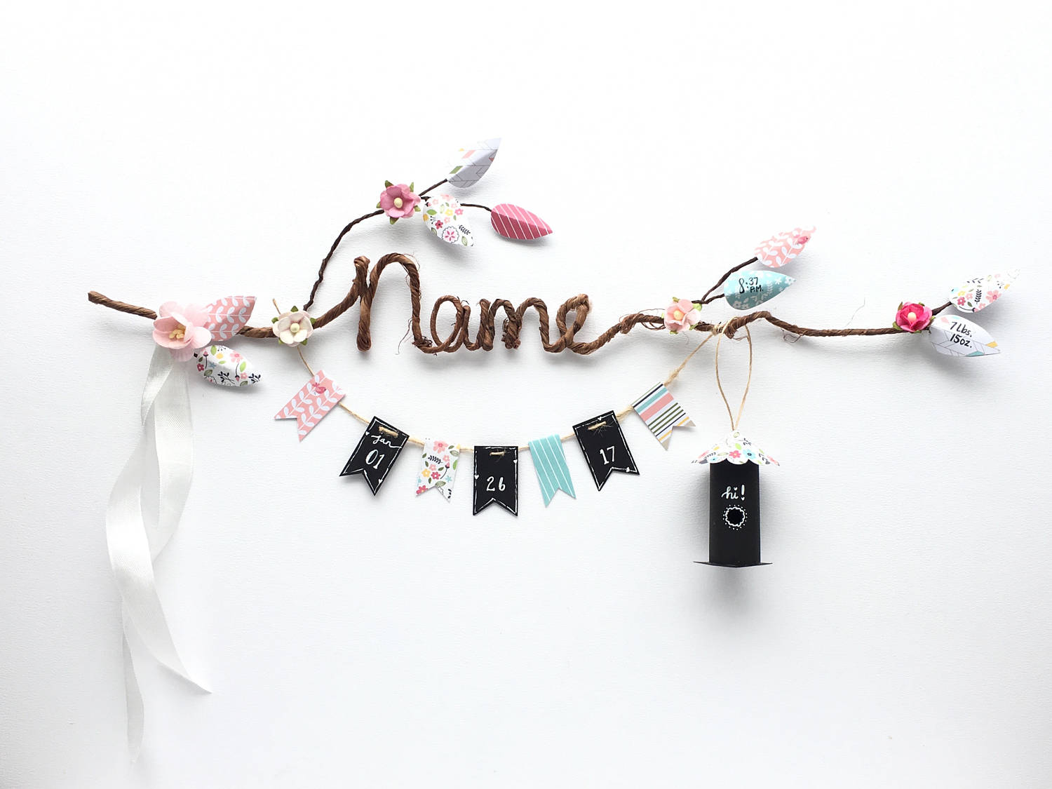 personalised baby mobile