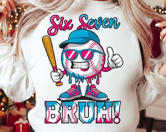 Nummer 67 Baseballspieler Bruh Meme Design (svg, png, dxf, eps)