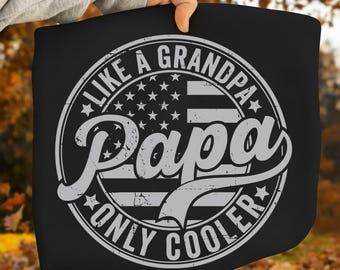 Papá genial SVG, diseño retro de abuelo (descarga digital)