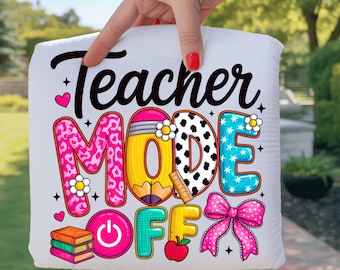 Teacher Off Duty Png, Class Dismissed Png, Teacher Mode Off, Last Day Of School Png, Teacher Summer Png