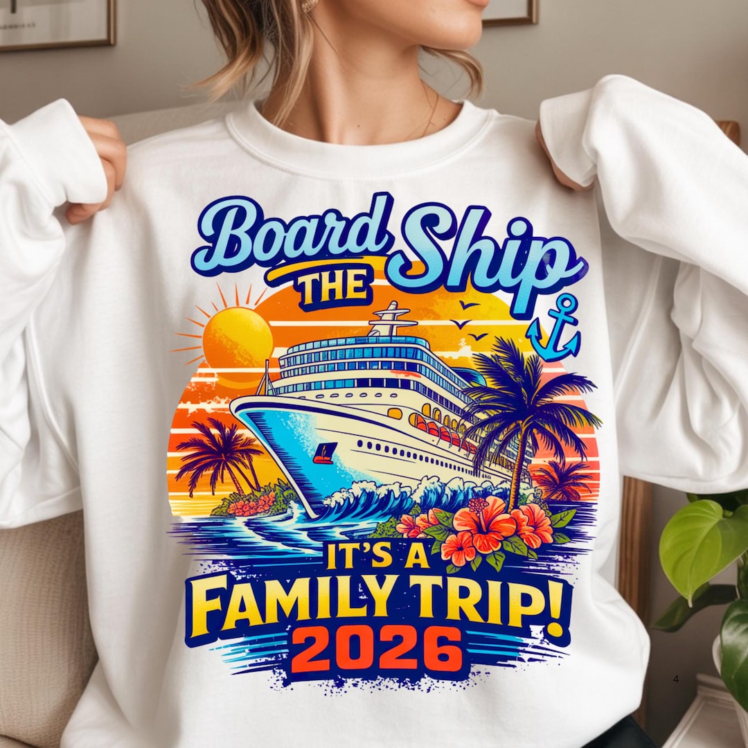 Family Cruise Trip 2026 Matching Vacation PNG (digital Download) - Etsy