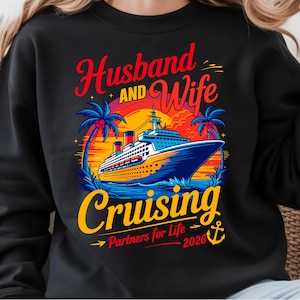 Husband Wife Cruising Partners 2026 (PNG Digital Download)