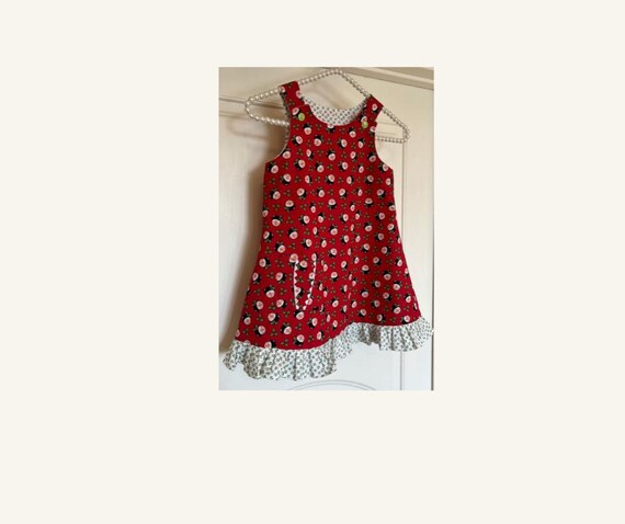 christmas pillowcase dress Girl's Christmas Dress, Snowman Pillowcase Dress , Holiday Party Dress , Christmas Outfit, Christmas Jumper, Size: 4T