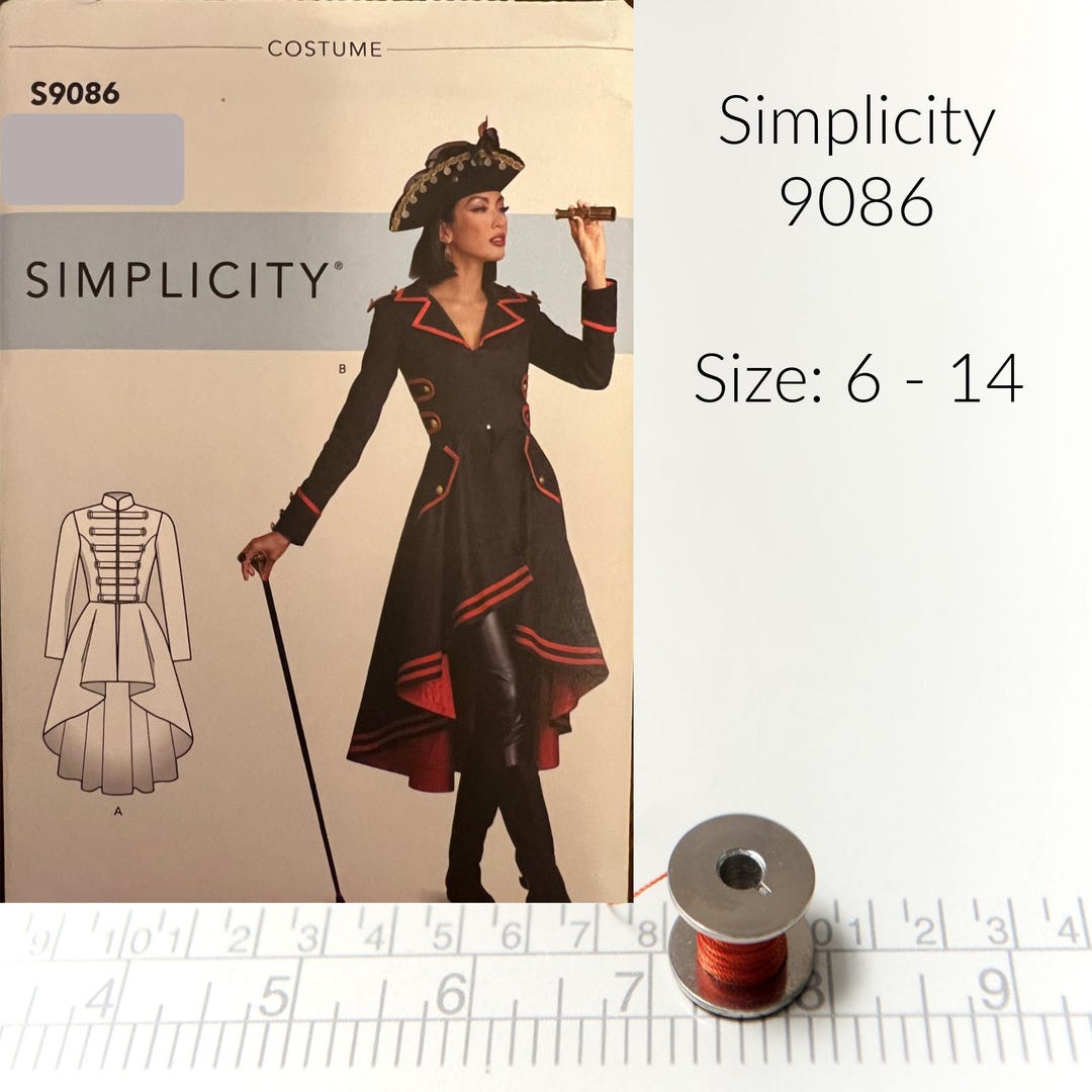 Simplicity Steampunk Pattern Steampunk Costume Simplicity S9086 Sewing Pattern Sew Women's Misses ...