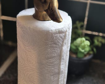Quirky Duck Roll Kitchen Holder – 3D Printed Kitchen Accessory