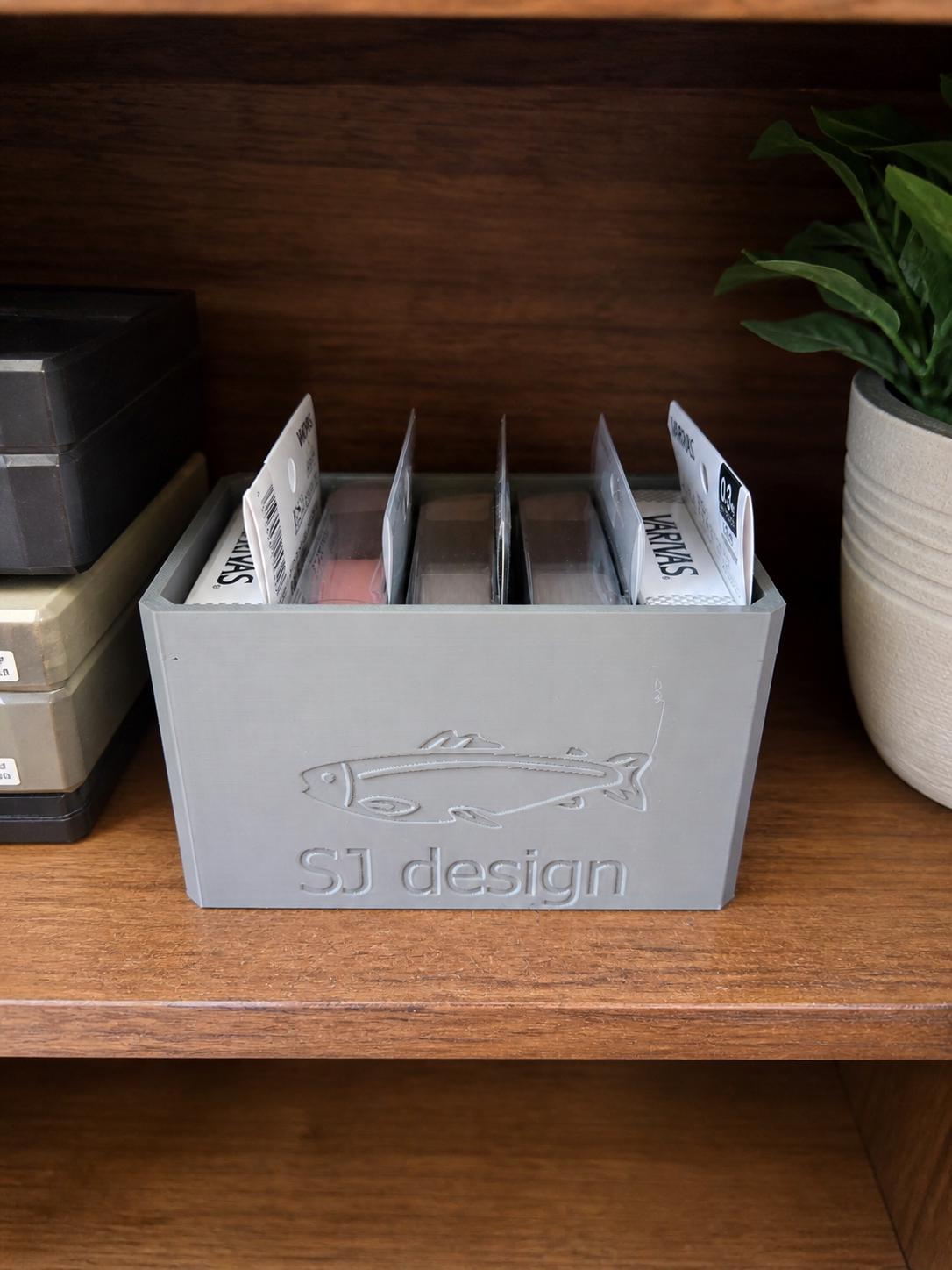Line Storage Fishing Line Organizer Box | Spool Storage Holder | Area Trout Line ...