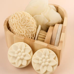 Handmade Spa Gift Box with Natural Soap – Self Care & Relaxation Set