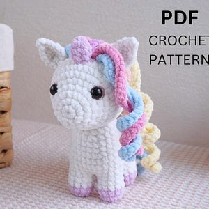 Charming Unicorn Crochet Pattern