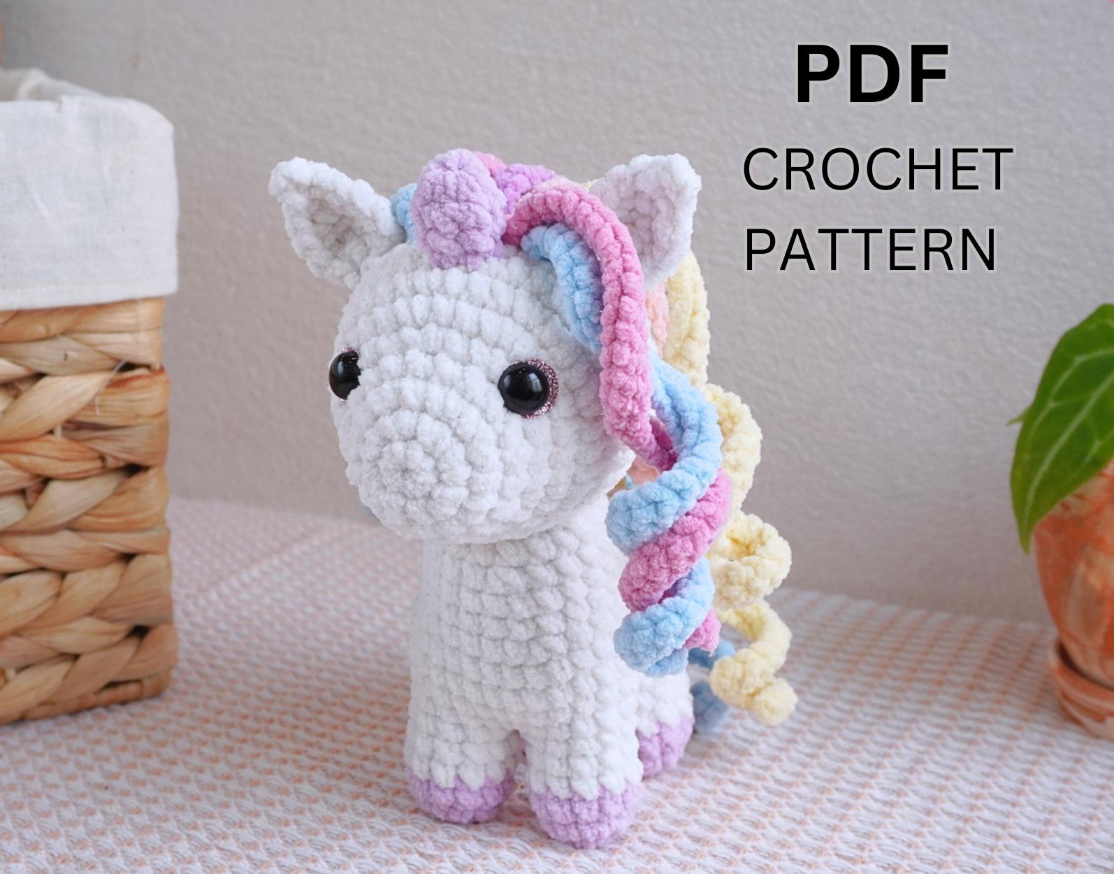 mini peluche licorne