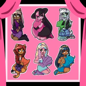 G3 Monster High Stickers
