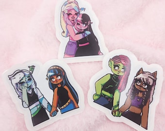 G3 Monster High Ship-stickers