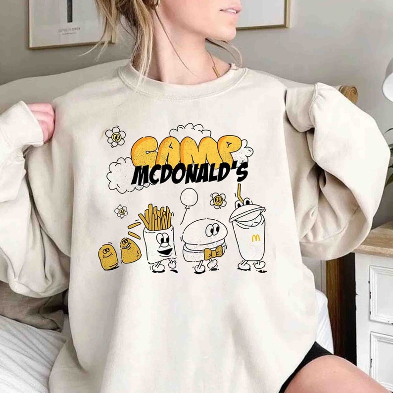 Camp Mcdonalds Shirt Camp Mcdonalds Shirt Vintage Camp Etsy