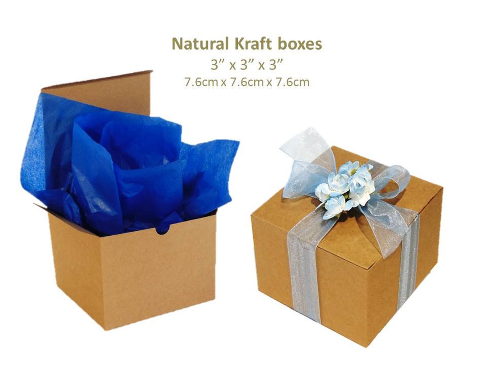30 Kraft Gift Boxes Boho Stemware Boxes Flutes Gift Boxes Etsy