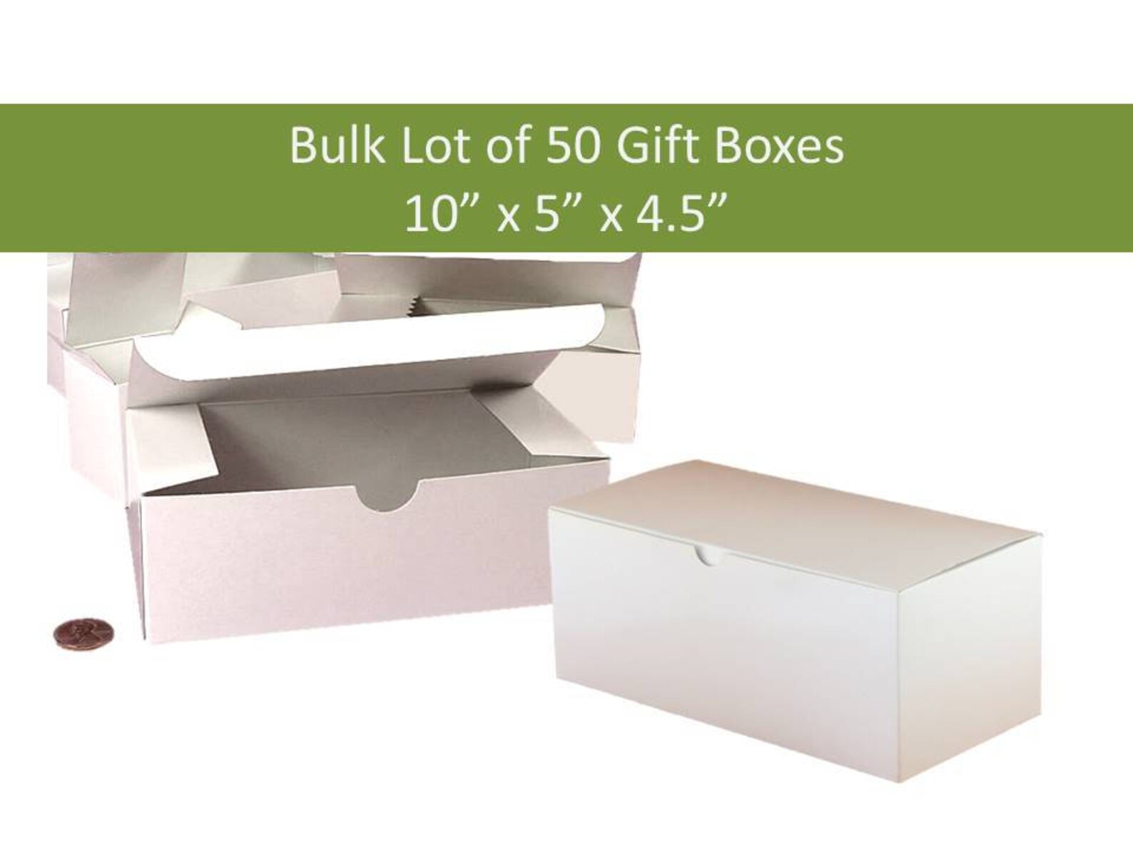 30 White Gift Boxes Bulk Lot 30 Boxes White Glassware Box Etsy