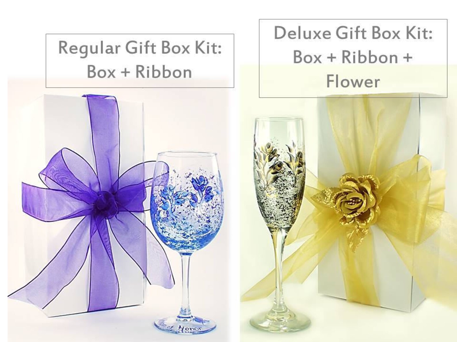 8 Large Gift Boxes for Wine Glasses Clothing Gift Box Etsy