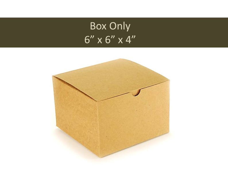 200 White Favor Boxes Wedding Favor Boxes 6 x 6 inch Boxes Etsy