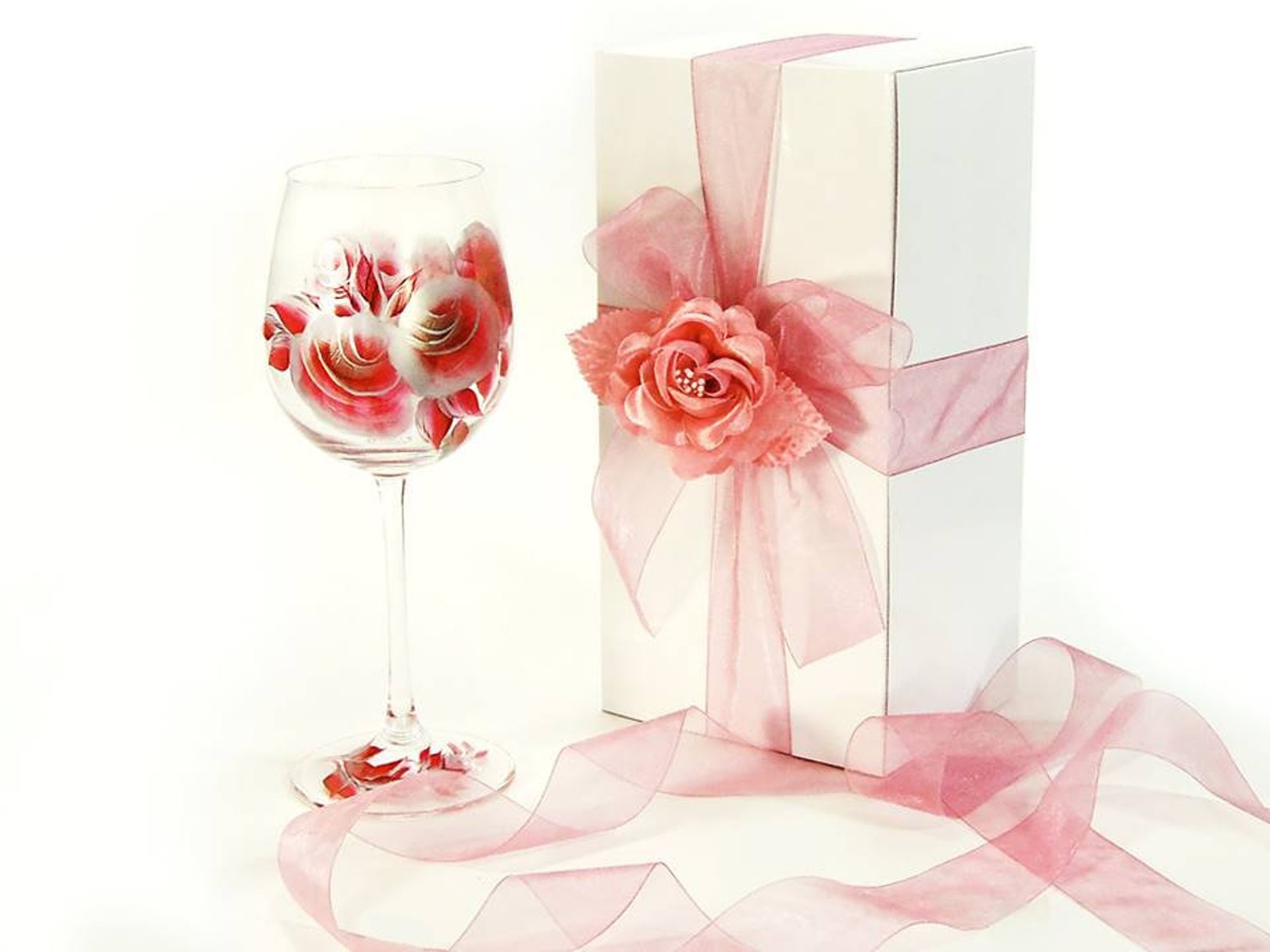 15 Gift Boxes for Wine Glass Favors Stemware Gift Box 10 x Etsy