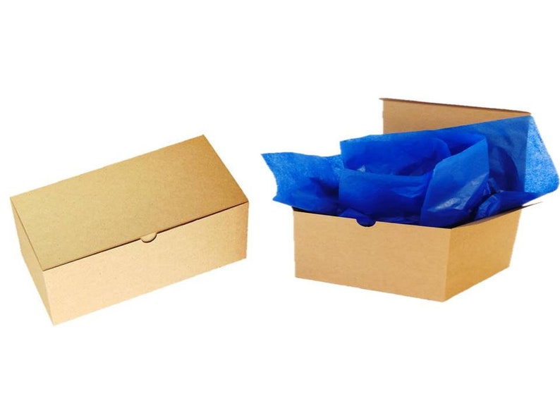 30 Kraft Gift Boxes Boho Stemware Boxes Flutes Gift Boxes Etsy